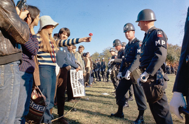 Demonstration gegen den Vietnamkrieg 1967